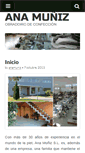 Mobile Screenshot of anamuniz.es